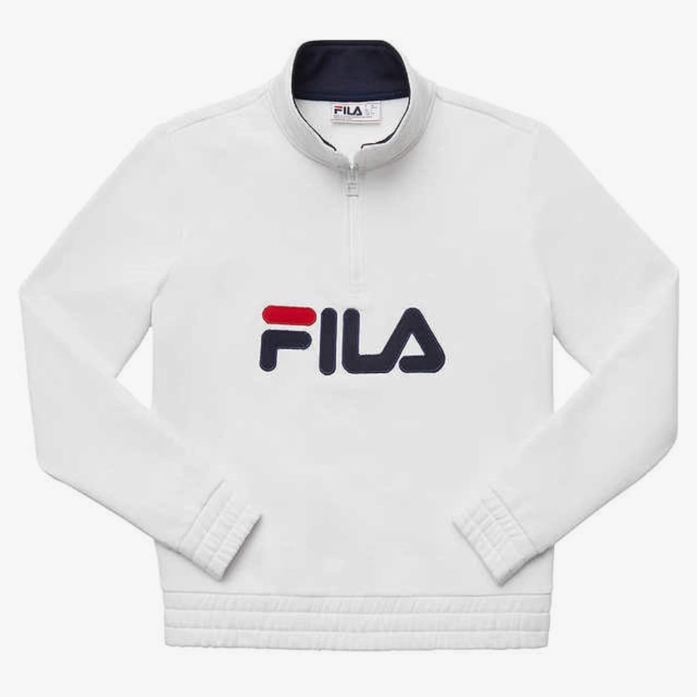 FILA Quarter-Zip Pullover Sweatshirt